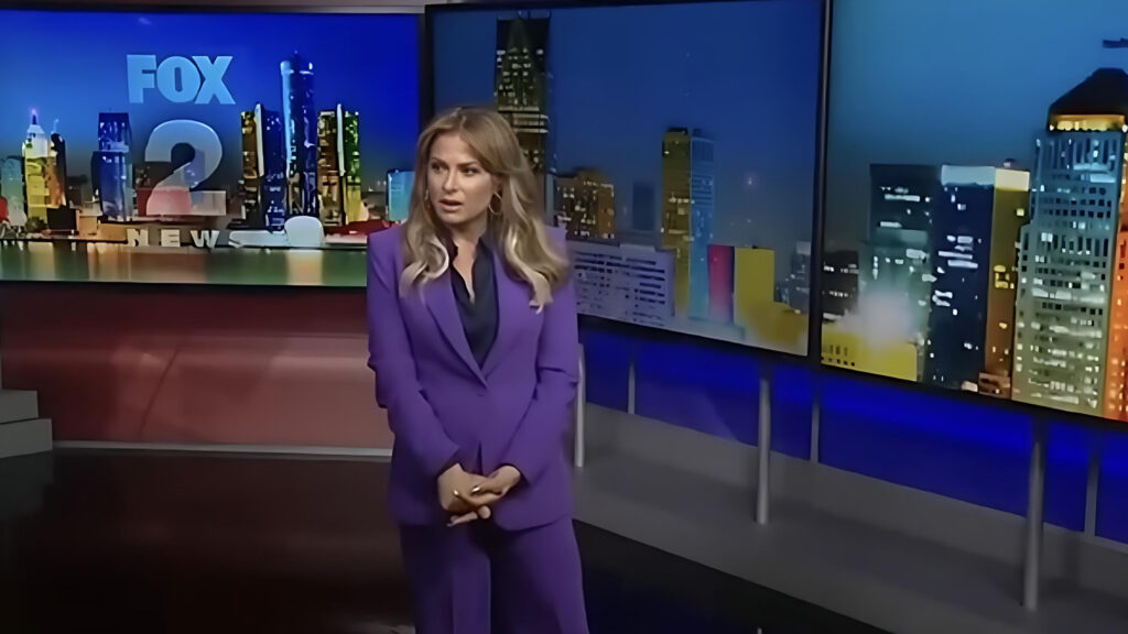 Video Shows Fired Fox 2 Anchor Taryn Asher Calling a Co-worker an Expletive